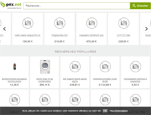 Tablet Screenshot of prix.net